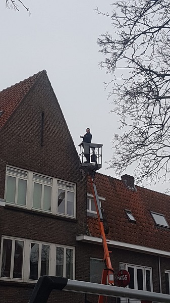  stormschade dak Voorschoten